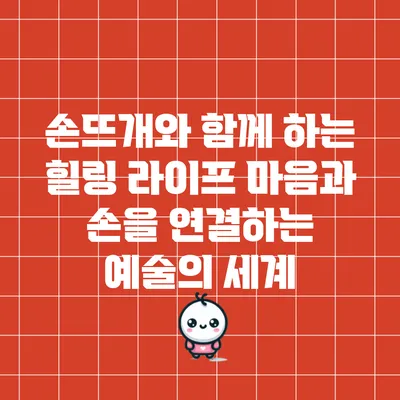 손뜨개와 함께 하는 힐링 라이프: 마음과 손을 연결하는 예술의 세계